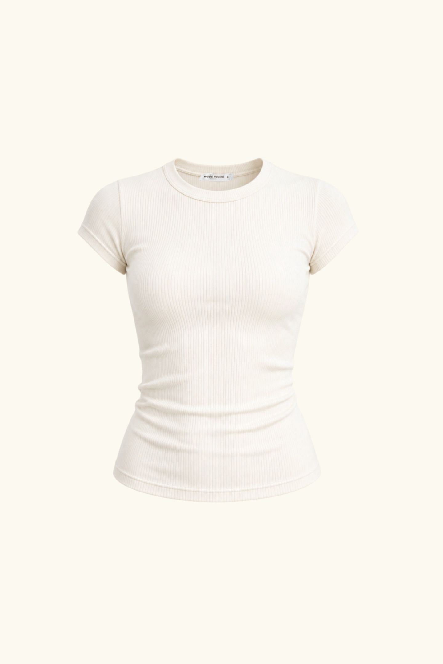 Slim-Fit T-Shirt aus Viskose