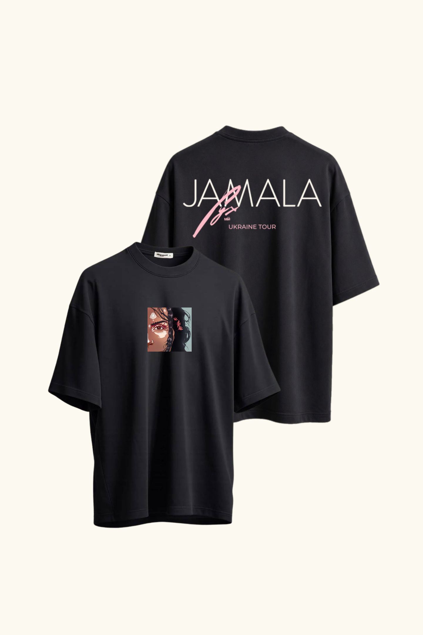 T-Shirt "Jamala", schwarz