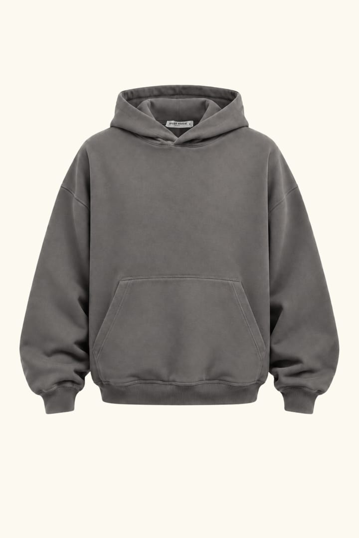 Oversize-Hoodie aus Baumwolle
