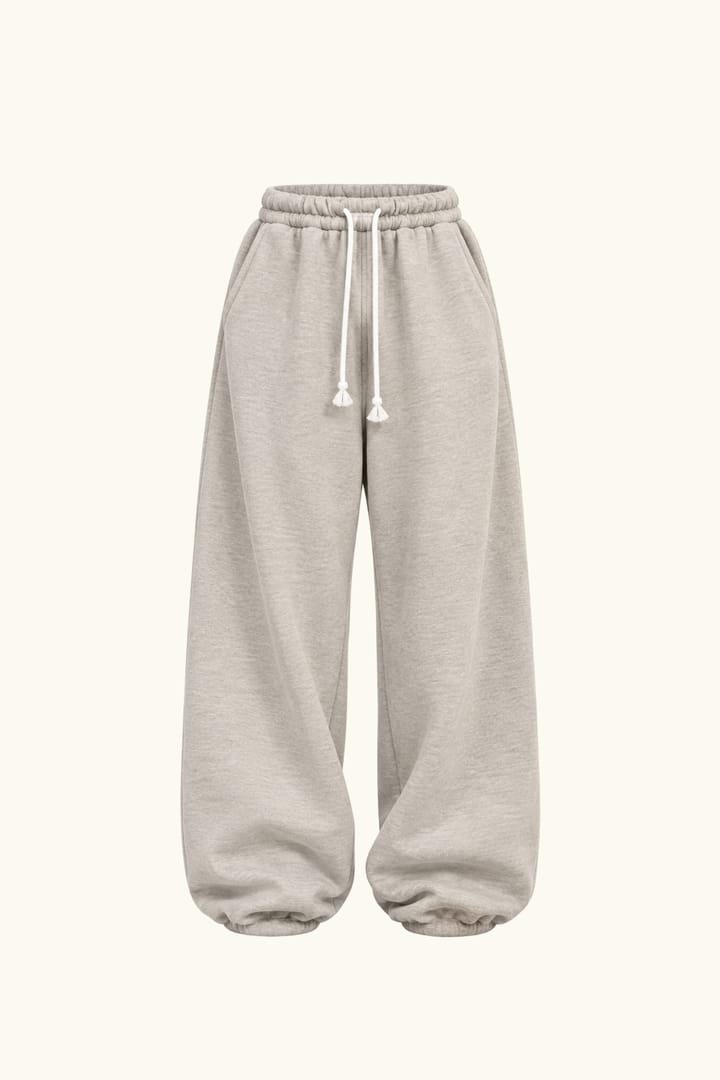 Oversize-Jogginghose aus Baumwolle