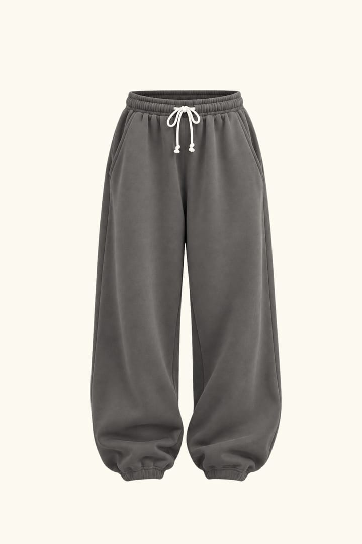 Oversize-Jogginghose aus Baumwolle