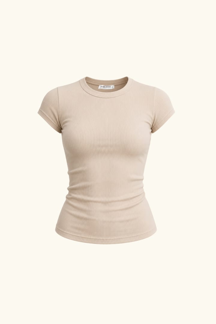 Slim-Fit T-Shirt aus Viskose, tash