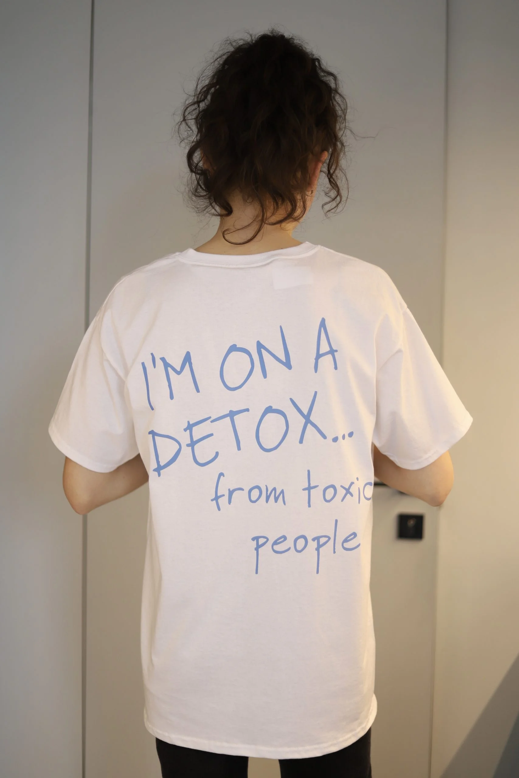 ФУТБОЛКА DETOX, БІЛА