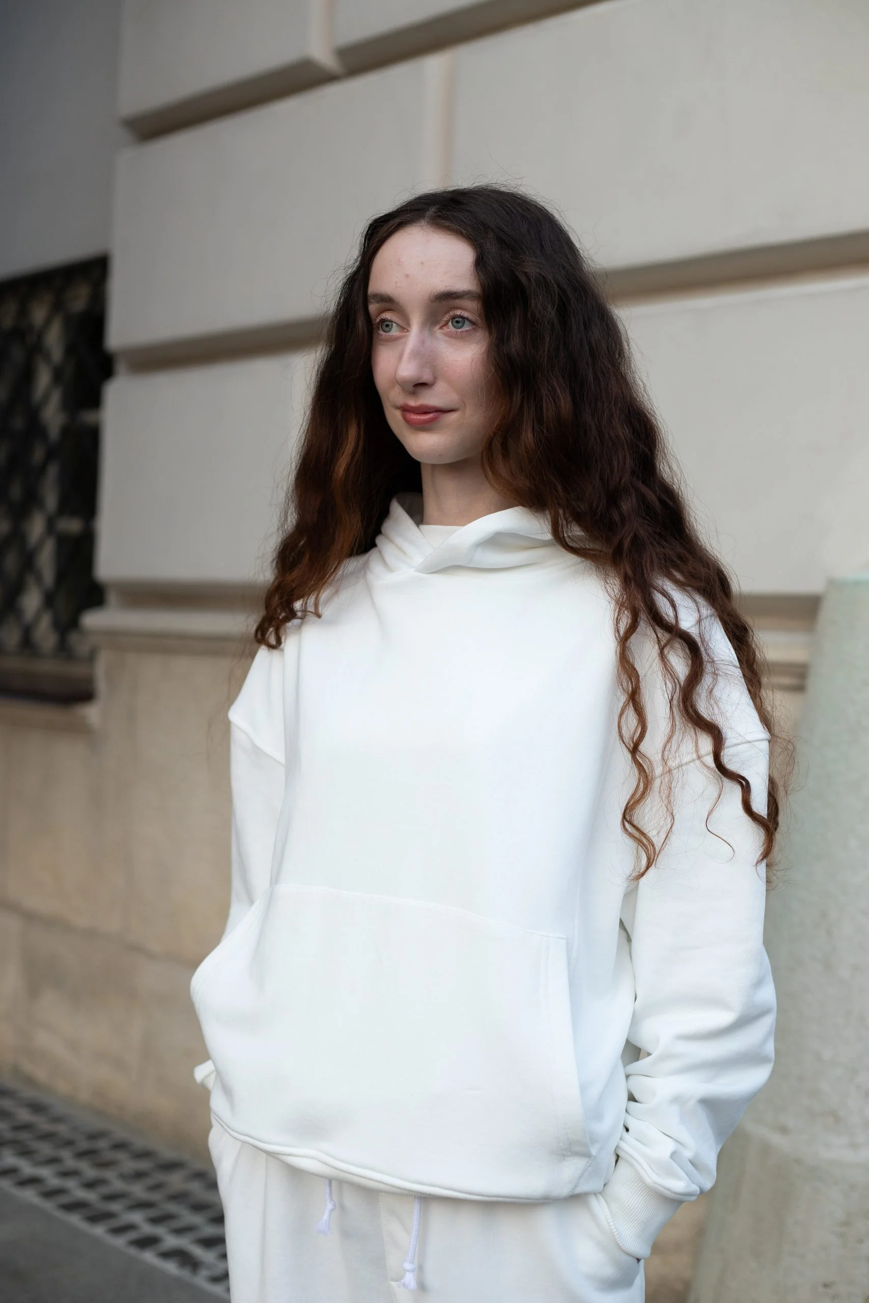 ХУДІ ЗІ ШВАМИ ОВЕРСАЙЗ PREMIUM, МОЛОЧНИЙ