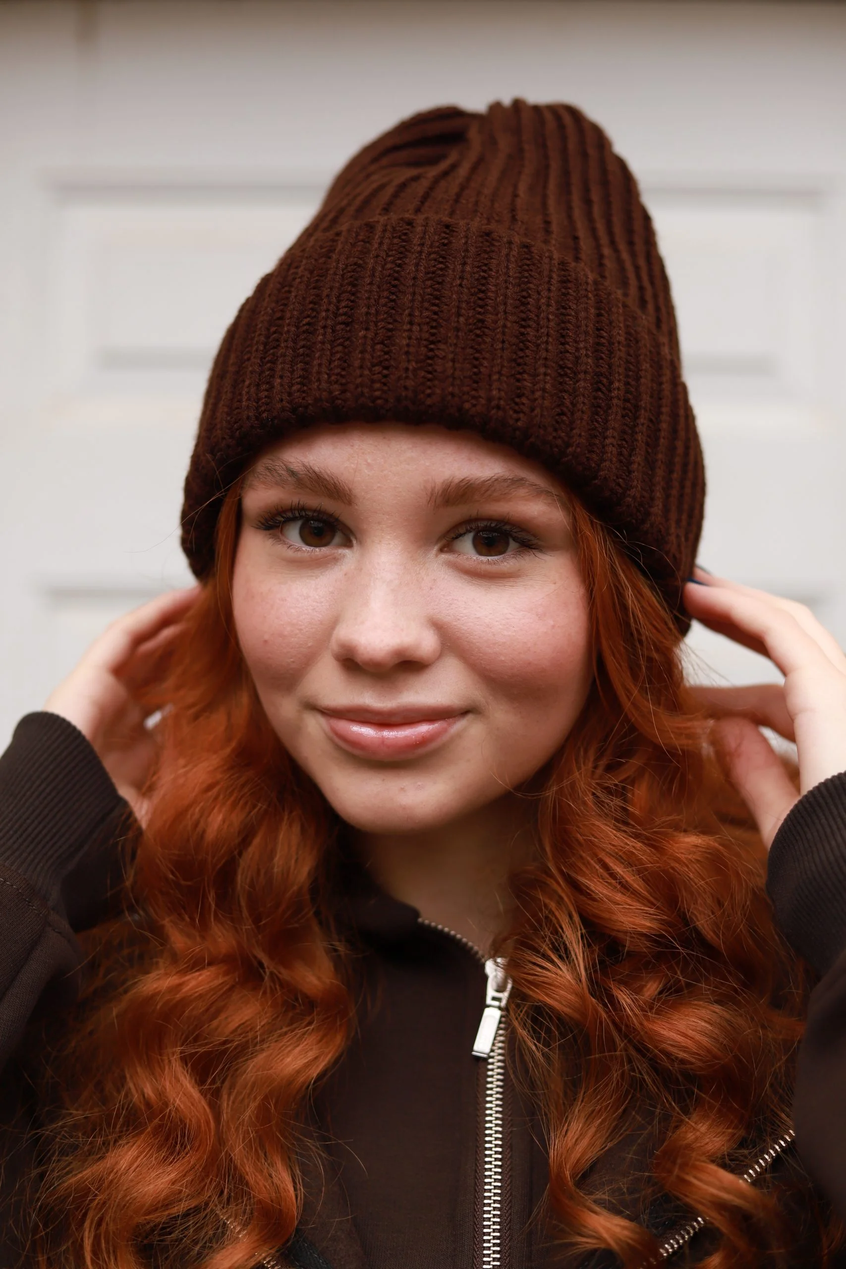 ШАПКА HANNY, ШОКОЛАД