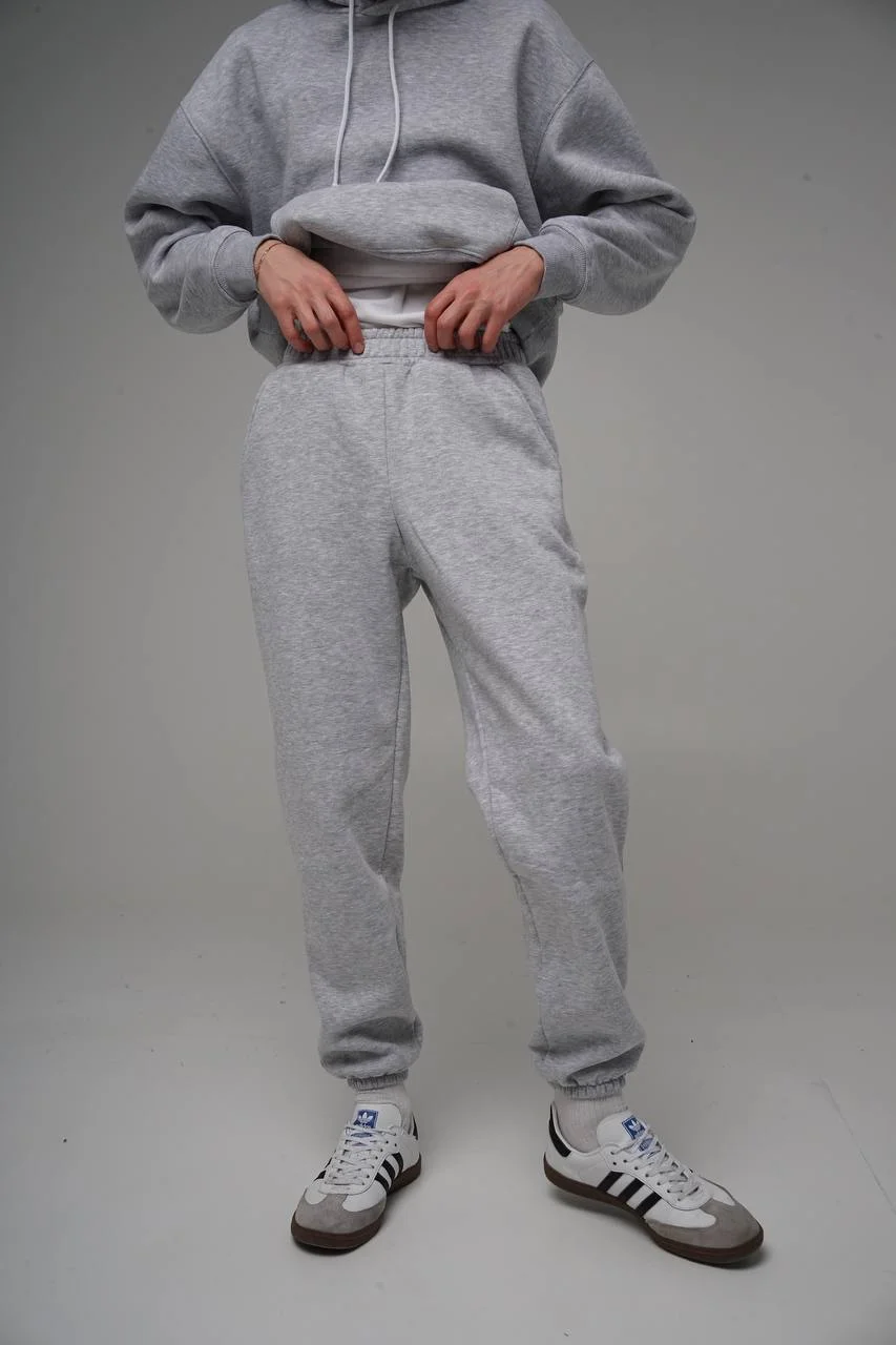 ДЖОГЕРИ PREMIUM НА ФЛІСІ, СІРИЙ МЕЛАНЖ