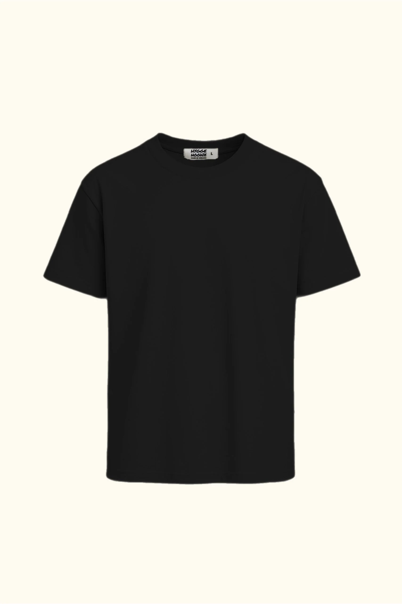 ПРЕМІУМ ФУТБОЛКА, ЧОРНА