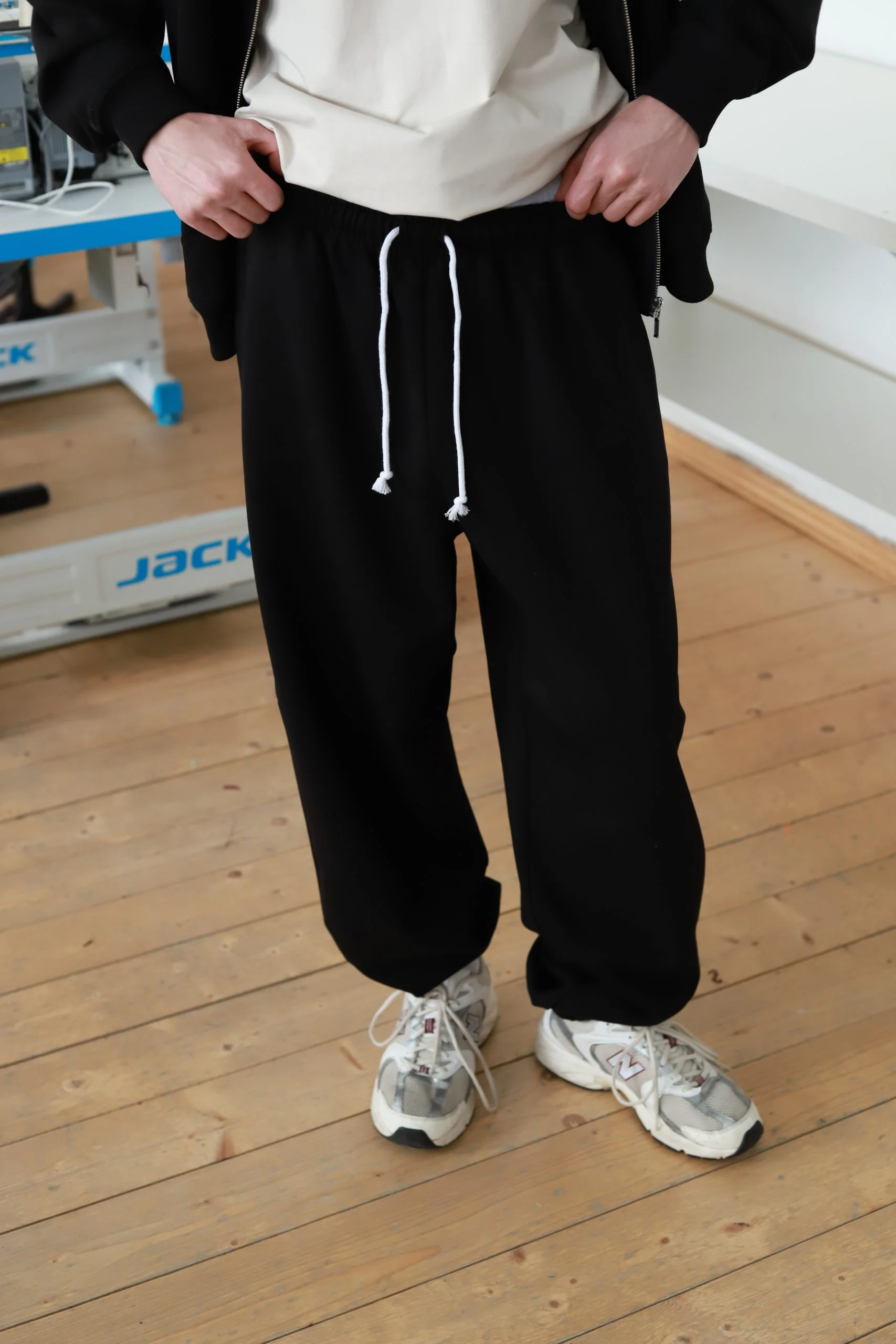 COTTON ДЖОГЕРИ OVERSIZE, PREMIUM, ЧОРНІ