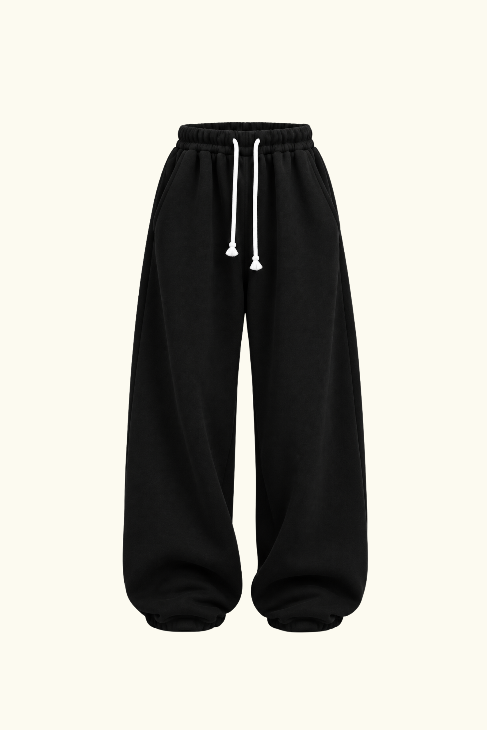 COTTON ДЖОГЕРИ OVERSIZE, ЧОРНІ